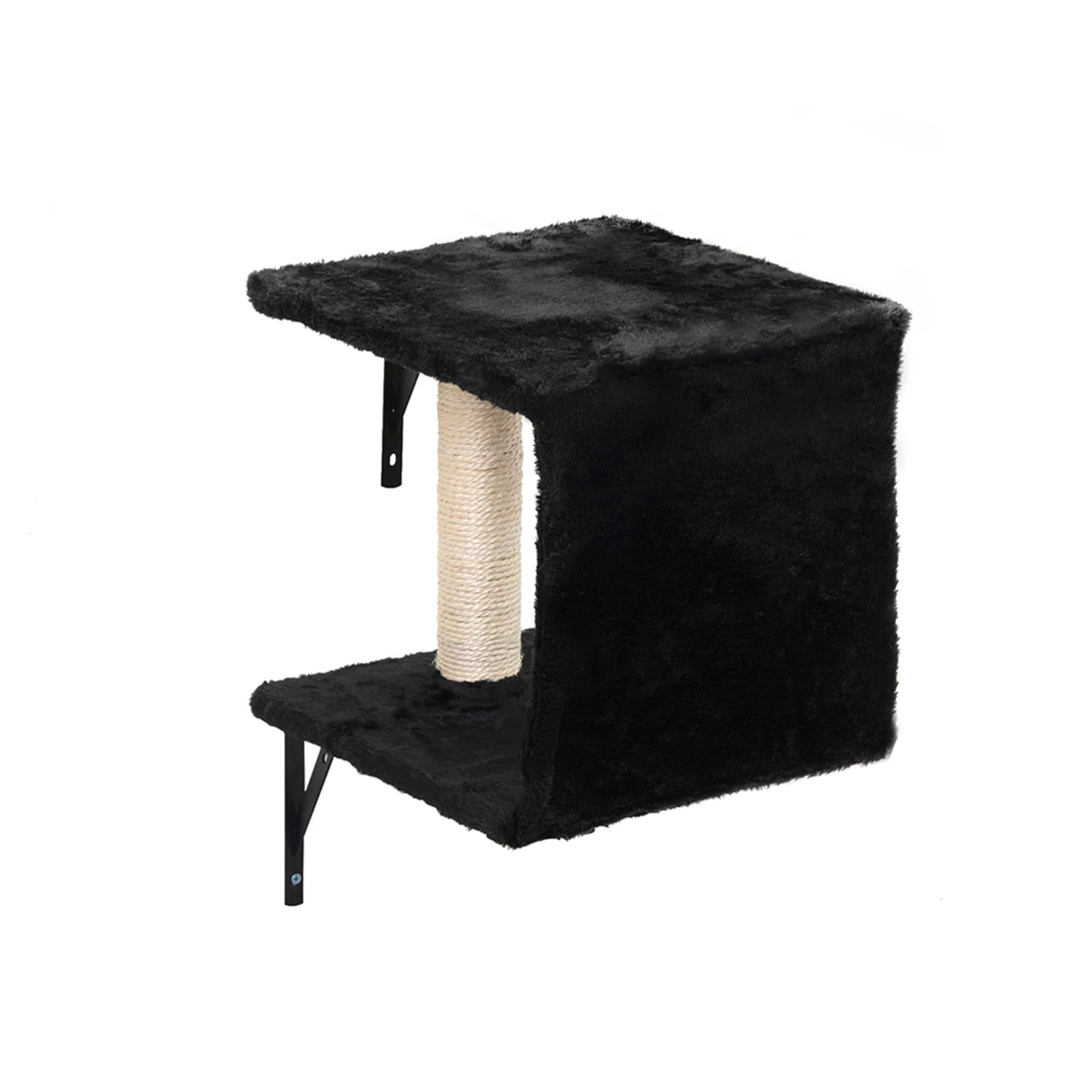 Pefilos Cat Wall Shelves and Perches Set, Cat Tower for Adult Cats Mounted Cat Tree House for Indoor Cats Modern Furniture for Cat Sleeping Playing Lounging Climbing Cat Tree for Large, Black Pefilos Cat Wall Shelves and Perches Set, Cat Tower for Adult Cats Mounted Cat Tree House for Indoor Cats Modern Furniture for Cat Sleeping Playing Lounging Climbing Cat Tree for Large, Black