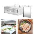 thumbnail image 6 of TISHITA Rice Roll Machine Bun Steam Machine Cookware 201 Stainless Steel Rice Noodle Roll Steamed Drawer Steaming Machine Accessories 2x Tray, 6 of 8