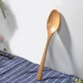 thumbnail image 1 of Dvkptbk Spoons Wooden Spoon Fork Kitchen Cooking Utensil Tools Soup-Teaspoon Tableware Kitchen Gadgets on Clearance, 1 of 9