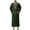 AB651 Green, variant on Men'S Long Robe Floral Print Long Sleeve V Neck Romper Fashion Loose Man Festival Party Play Street Wear Brown Size S