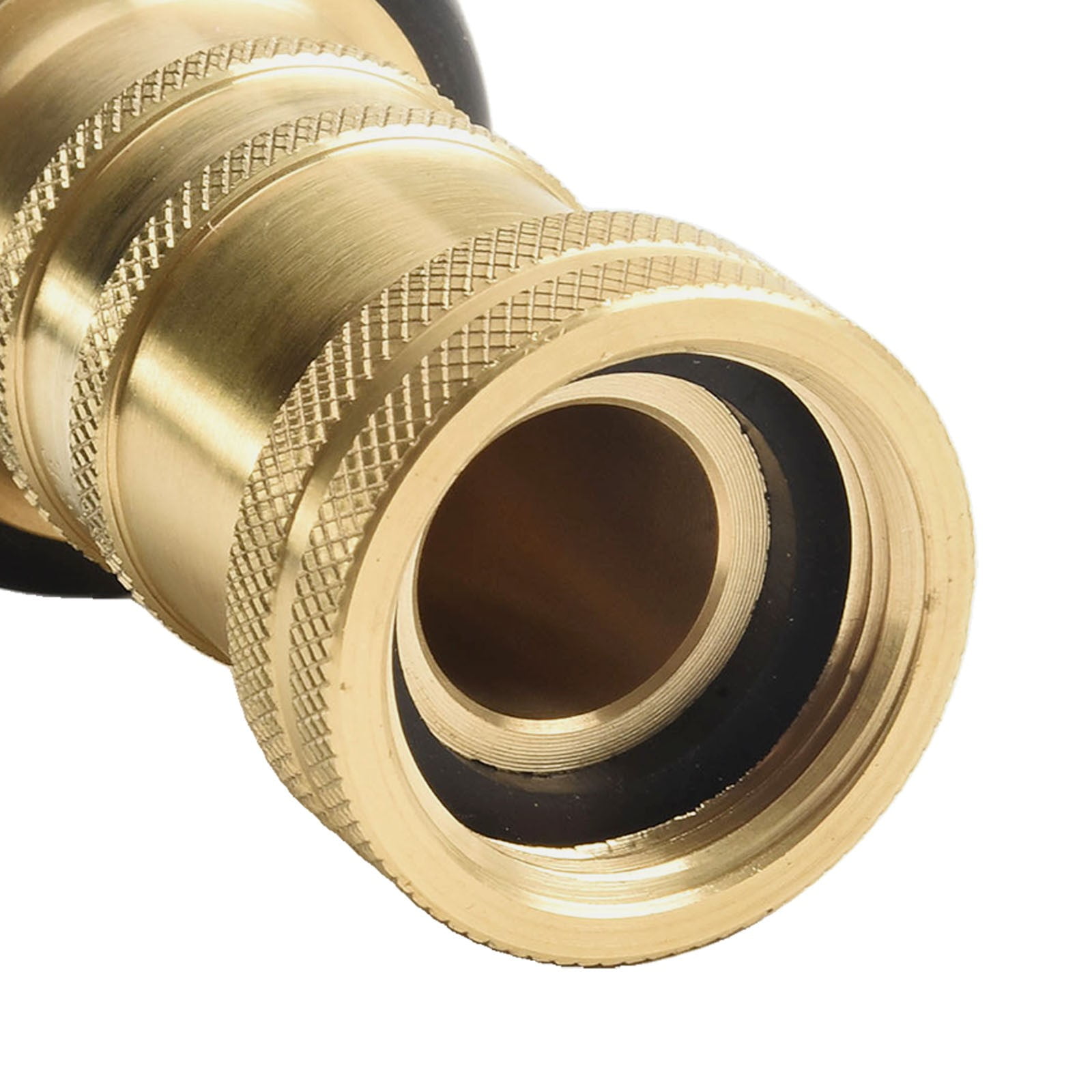 Fire Hose Brass Nozzle Spray (1" NH/NST) Heavy Duty 1" Female Smile Home