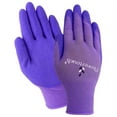thumbnail image 2 of Red Steer A207-S Womens Flowertouch Foam Latex Palm Dipped Glove, Purple, Small, 2 of 3