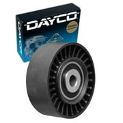 Dayco Drive Belt Idler Pulley compatible with Kia Sorento 3.3L 3.5L 3.8L V6 2007-2018