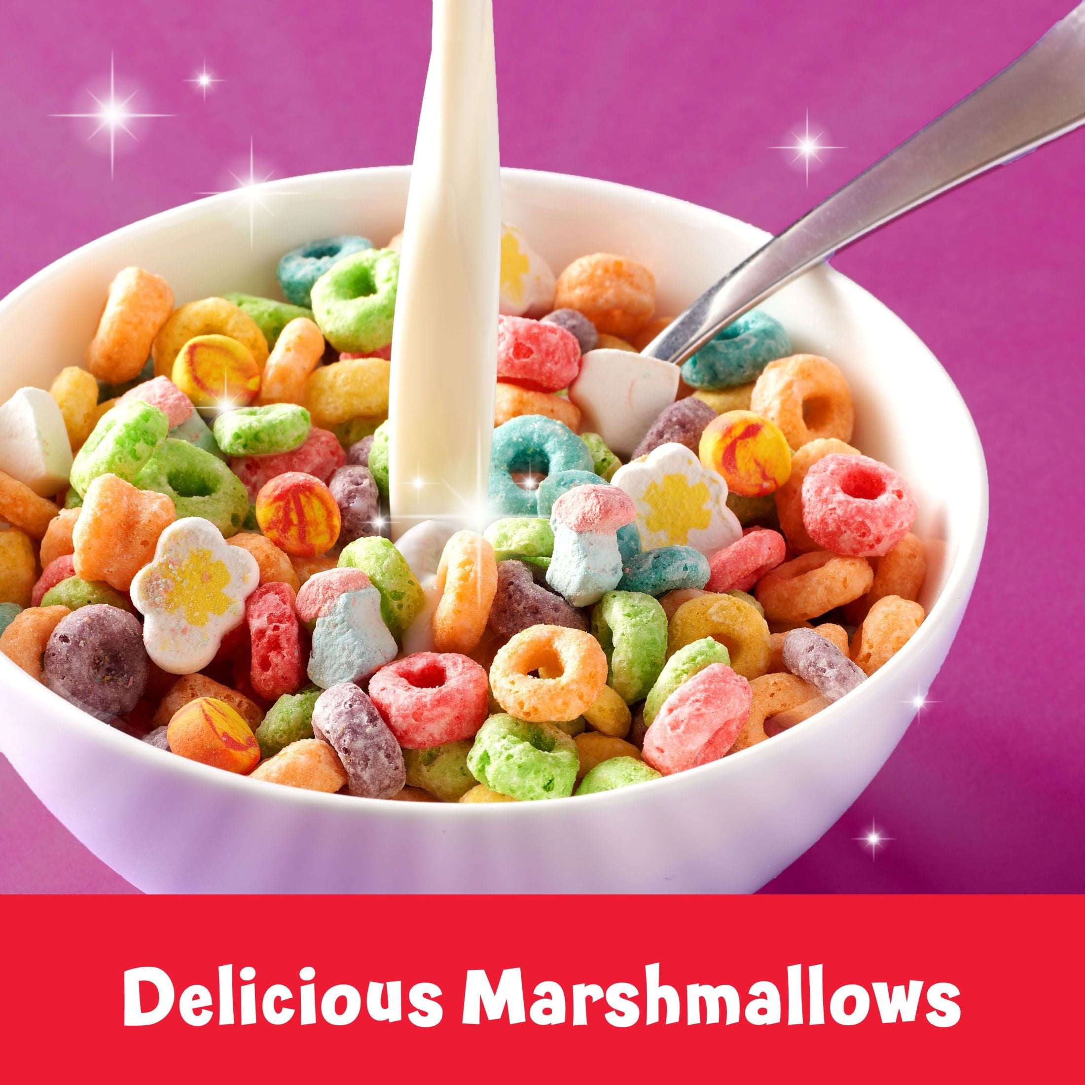  (Discontinued Version) Kellogg's Froot Loops Breakfast Cereal  with Fruity Shaped Marshmallows, Low Fat, 12.6 oz Box(Pack of 4): Cold  Breakfast Cereals