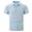 Light Blue, variant on Mens Tees Casual Slim Fit T Shirts Short Sleeve Collared Athletic Shirt, XL