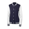thumbnail image 5 of Sport-Tek® Ladies Fleece Letterman Jacket. LST270, 5 of 6
