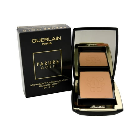 Guerlain Beige Foundation - Guerlain Parure Gold Radiance Powder Foundation SPF15 - # 03 Beige Naturel/Natural Beige 0.35 oz Foundation (Refillable)
