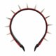 thumbnail image 5 of Diadema Steampunk para mujer, diadema ligera para cosplay, para fiesta, graduación, carnaval, regalos Rojo, 5 of 9