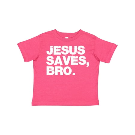 

Inktastic Jesus Saves Bro. Gift Toddler Boy or Toddler Girl T-Shirt