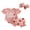 Pink Strawberry, variant on BemeyourBBs Newborn Baby Girls Summer Clothes Baby Girl Little Sister Mama's Girl Outfit Cute Letter Print Short Sleeve Ribbed Romper Elastic Strawberry Floral Ruffled Shorts Headband 3-Piece Set