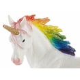 thumbnail image 2 of MOJO Rainbow Unicorn Figurine Réaliste de Fantaisie Peinte à la Main, 2 of 4