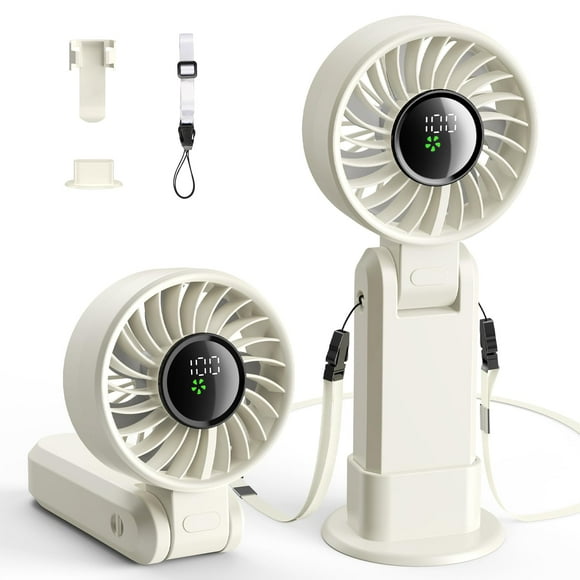 Ventilador portátil de mano JINLICTE 4 en 1