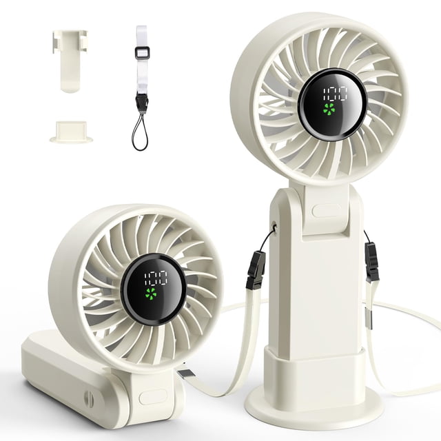 Ventilador portátil de mano JINLICTE 4 en 1