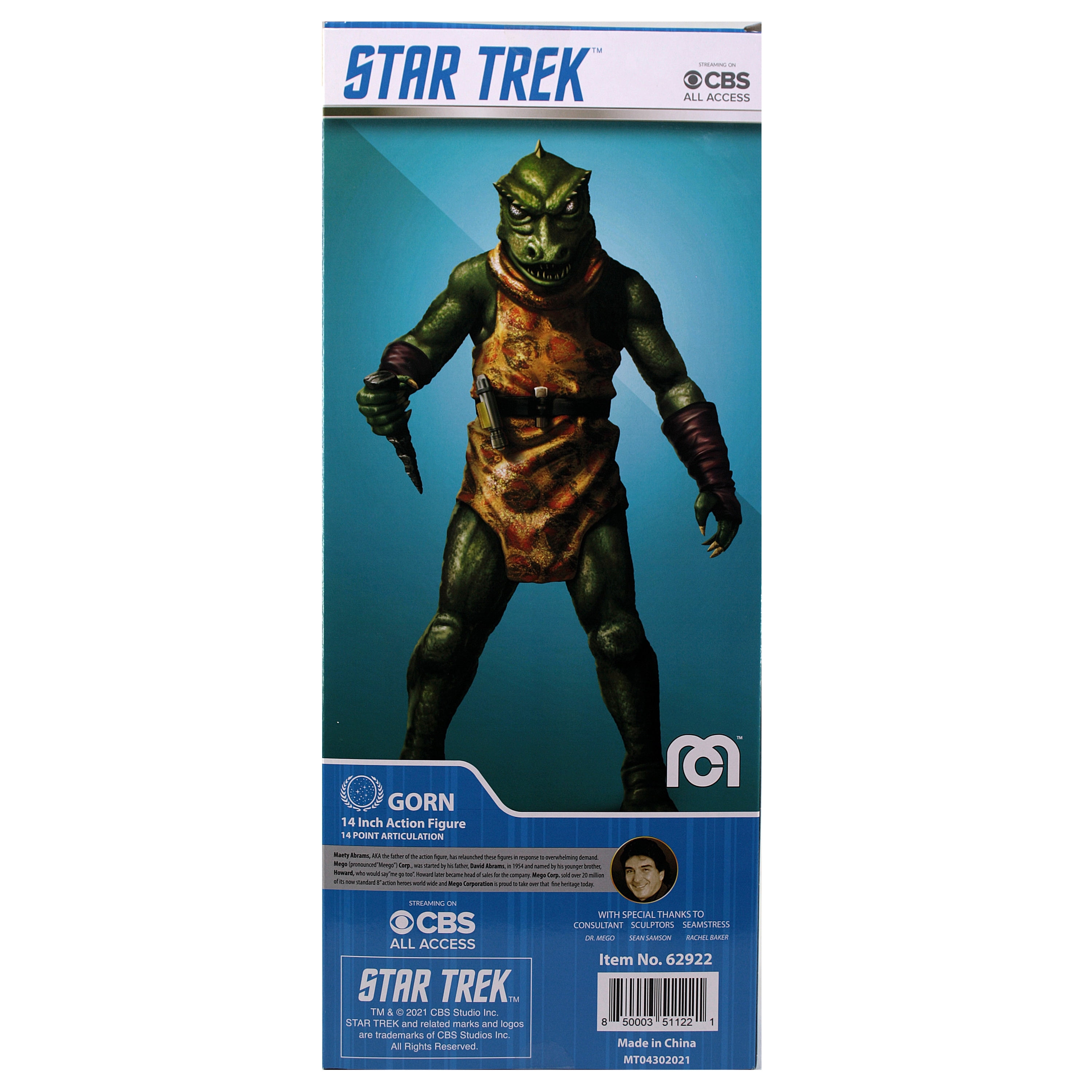 Star trek gorn sale figure