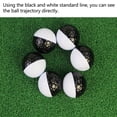 thumbnail image 3 of Balls, 6PCS  Practice Ball Synthetic Rubber And Resin  For Indoor, 3 of 8