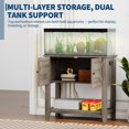 thumbnail image 6 of Aquarium Stand, 20-29 Gallon Fish Tank Stand Cabine Heavy Duty Turtle Tank Stand with Charging Station Up to 660 LBS, Stable Support, Anti-Tip Device, 6 of 8
