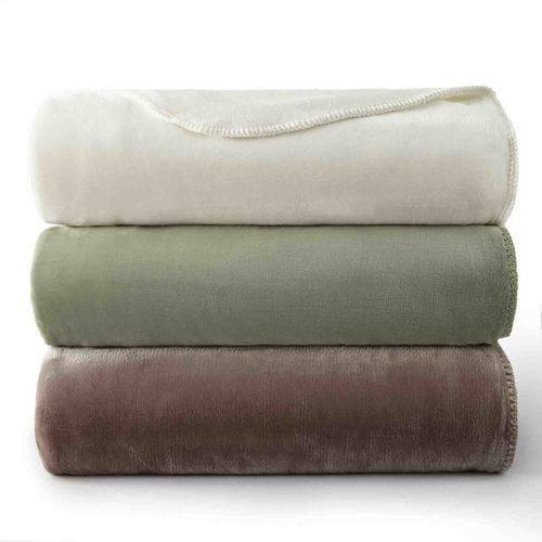 Shavel Home Products UltraSoft Luxury Blanket, Full/Queen, Gunmetal