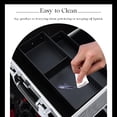 thumbnail image 4 of Organizador portátil MAKEUP Train Case FRENESSA con candado, color negro, 4 of 7