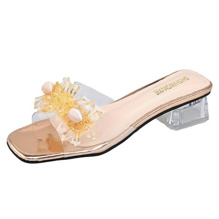 

Jtckarpu Sandal Slip on Sandals for Women Non Slip Summer Comfortable Shoes