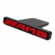 thumbnail image 3 of Adecuado para la versión AMG parrilla delantera GT placa de identificación insignia emblema decoración deporte rojo, 3 of 4