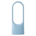 thumbnail image 1 of Cepillo de inodoro Cepillo de limpieza de inodoro montado en la pared Juego de herramientas de limpieza de baño de mango largo, Azul seitruly HA003556-02B, 1 of 6