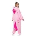 thumbnail image 2 of Adult Pink Unicorn Onesie Costume, 2 of 4