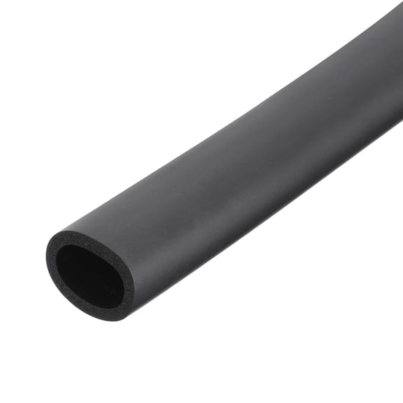 Uxcell 0.7" ID x 1/4" Thick 24" Pipe Insulation Tube Foam Grip Pipes Tubing Non-slip for Utensil Tools Handle Support ,Black