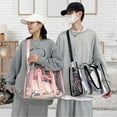thumbnail image 3 of Large Transparent Tote Bag Multi-Purpose Clear Concert Bags for Work School, 3 of 5