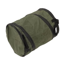 Camping Trash Can, Green Collapsible Trash Can Bottom Handle Compact Portable For Road Trip