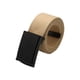 thumbnail image 1 of Cinturón Unisex uxcell Lona Sin Agujeros Hebilla Deslizante Beige 1 5/8' 1 1/2' 24-34, 1 of 6
