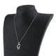 thumbnail image 2 of Collar con Colgante de de la de la de la Simple Cadena Gargantilla de Moda de Metal Plateado, 2 of 9
