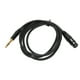 thumbnail image 1 of Cable de interconexión balanceado XLR hembra a TRS de 1/4 pulgada Bling Bling, 1 of 12