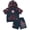 Spider Man Navy, variant on Spider-Man Big Boys' 2-Piece French Terry Hooded Tee and Shorts Set Navy