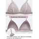 thumbnail image 2 of Conjunto de sujetador Minnieouse de mujer Ropa interior sin costuras Sujetador transpirable Lencería de encaje sexy Copa tres esquinas, 2 of 6