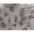 thumbnail image 5 of oneOone Georgette Viscose Brown Fabric Animals Craft Projects Decor Fabric Printed By The Yard 42 Inch Wide, 5 of 6
