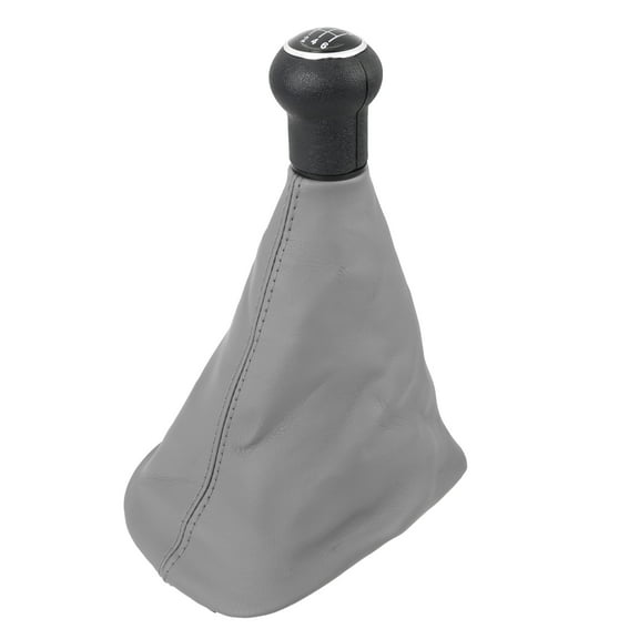 6 Speed Gear Shift Knob Gaiter Boot Cover Gray for Volkswagen Passat B5 1998-2004