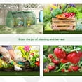 thumbnail image 6 of Outsunny 6' x 3' x 3' Mini Portable Greenhouse Garden Hot House with Two PE/PVC Covers, Steel Frame, 2 Roll Up Windows, 6 of 9