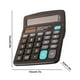 thumbnail image 3 of Calculadora de 12 Teclas con Energía Solar y Batería | Pantalla de 12 Dígitos para Uso En Oficina, Contabilidad, Finanzas y Escuela | Opciones En Negro, Blanco, Azul, Verde y Rosa, 3 of 7