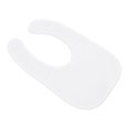 thumbnail image 2 of Babero para bebé Algodón Blanco puro Doble capa Regulable Suave Cómodo Lavable a máquina Babero con botones para niños pequeños, 2 of 14