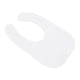 thumbnail image 2 of Babero para bebé Algodón Blanco puro Doble capa Regulable Suave Cómodo Lavable a máquina Babero con botones para niños pequeños, 2 of 9