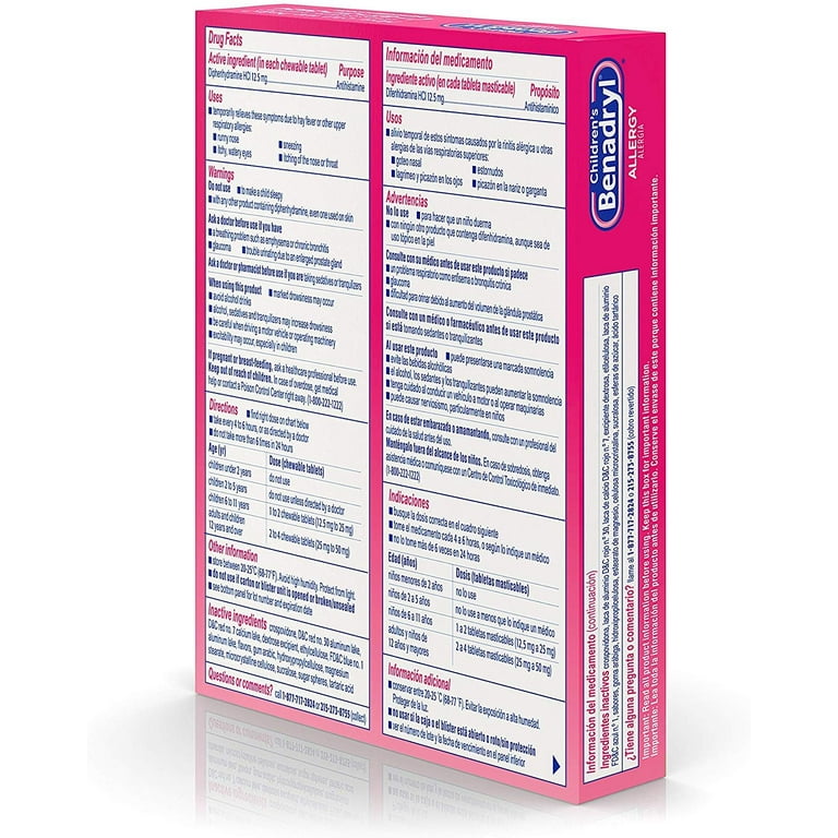 Children's benadryl chewables for dogs cheap