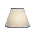 thumbnail image 3 of Aspen Creative 32196 Transitional Hardback Empire Shaped Spider Construction Lamp Shade in Light Blue, 12" wide (6" x 12" x 9"), 3 of 5
