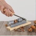 thumbnail image 3 of Multifunction Nut Cracker With Steady Wood Base, Heavy Duty Construction Ensures Durability And Stability, Suitable For Home Use Bakeries Restaurants Candy Stores, 3 of 5