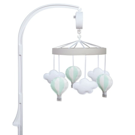 UPC: 0846216062421 | Sammy & Lou Hot Air Balloon Musical Crib Mobile