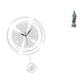 thumbnail image 1 of Reloj de pared Guan Yin Estatua Escultura Figura Decoración china Acrílico y piedra Silencioso Adecuado para sala de estar Dormitorio Oficina Sala de, 1 of 8