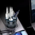 thumbnail image 1 of Desk Accessories Qwtwty 12V/24V to 220V Converter Car Power Inverter Type-C Multi-function Charger Socket 3.1A Fast Charger Car Power Converter, 1 of 9