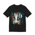 thumbnail image 3 of Rainy Streetscape in Motion - Jersey Short Sleeve Tee, 3 of 4