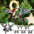 thumbnail image 2 of Family Members Christmas Hummingbird Together Personalized Acrylic Ornament, 2 of 8