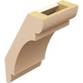 thumbnail image 5 of Ekena Millwork 5"W x 6"D x 10"H Olympic Rough Cedar Woodgrain TimberThane Knee Brace, Primed, 5 of 6