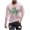 Pink, variant on Maean St Patricks Day Shirt for Men Long Sleeve Fashion T-Shirt Mens Big and Tall Tops Clothes